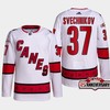 Andrei Svechnikov 37 Carolina Hurricanes White Jersey 2022-23 Away 25th Anniversary - Robokeg