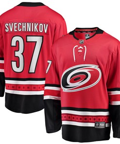 Andrei Svechnikov Carolina Hurricanes Fanatics Branded Home Premier Breakaway Player Jersey - Red Nhl - Robokeg