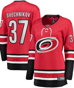 Andrei Svechnikov Carolina Hurricanes Fanatics Branded Womens Home Breakaway Player Jersey - Red Nhl - Robokeg