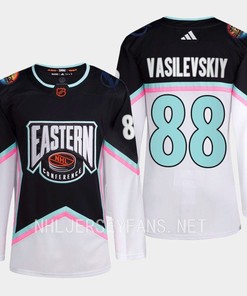 Andrei Vasilevskiy 88 Lightning 2023 All-Star Eastern Conference Black Jersey - Robokeg
