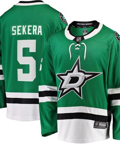 Andrej Sekera Dallas Stars Fanatics Branded Breakaway Home Player Jersey - Kelly Green Nhl - Robokeg