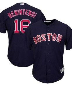 Andrew Benintendi Boston Red Sox Cool Base Player Jersey - Navy - Robokeg
