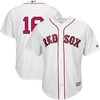 Andrew Benintendi Boston Red Sox Home Official Cool Base Player Jersey - White - Robokeg