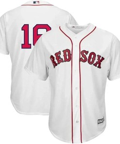 Andrew Benintendi Boston Red Sox Home Official Cool Base Player Jersey - White - Robokeg