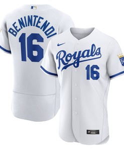 Andrew Benintendi Kansas City Royals 2022 Home Authentic Player Jersey White Mlb - Robokeg
