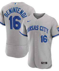 Andrew Benintendi Kansas City Royals 2022 Road Authentic Player Jersey Gray Mlb - Robokeg