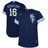 Andrew Benintendi Kansas City Royals Toddler 2022 City Connect Replica Player Jersey - Navy Mlb - Robokeg