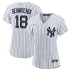 Andrew Benintendi New York Yankees Womens Home Replica Player Jersey - White/navy Mlb - Robokeg