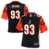 Andrew Brown Cincinnati Bengals Nfl Pro Line Womens Player Jersey - Black - Robokeg