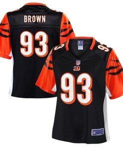 Andrew Brown Cincinnati Bengals Nfl Pro Line Womens Player Jersey - Black - Robokeg