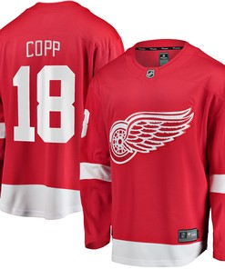 Andrew Copp Detroit Red Wings Fanatics Branded Home Breakaway Player Jersey - Red Nhl - Robokeg