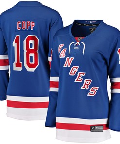 Andrew Copp New York Rangers Womens Fanatics Branded Home Breakaway Player Jersey - Blue Nhl - Robokeg