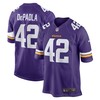 Andrew Depaola Minnesota Vikings Game Jersey - Purple Nfl - Robokeg