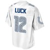 Andrew Luck Indianapolis Colts Nfl Pro Line White Out Fashion Jersey - White - Robokeg