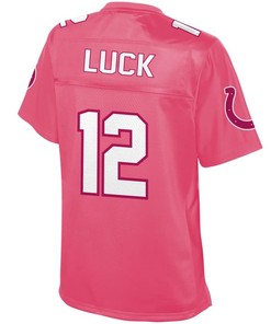 Andrew Luck Indianapolis Colts Nfl Pro Line Womens Fashion Jersey - Pink - - Robokeg