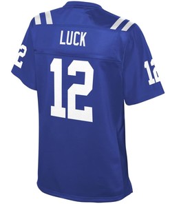 Andrew Luck Indianapolis Colts Nfl Pro Line Womens Player Jersey - Royal - Robokeg