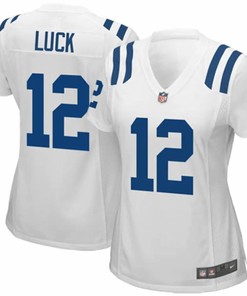 Andrew Luck Indianapolis Colts Nike Womens Game Jersey - White - Robokeg