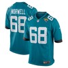 Andrew Norwell Jacksonville Jaguars Game Jersey - Teal Nfl - Robokeg