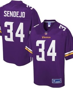 Andrew Sendejo Minnesota Vikings Nfl Pro Line Youth Player Jersey - Purple - Robokeg