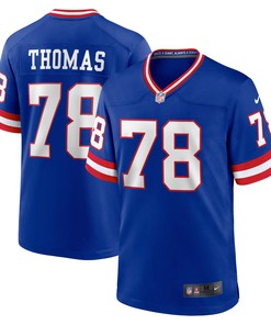 Andrew Thomas New York Giants Classic Player Game Jersey - Royal Nfl - Robokeg