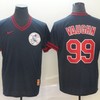 Andrew Vaughn #99 2020 Mlb Dark Blue Jersey - Robokeg