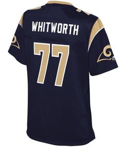 Andrew Whitworth Los Angeles Rams Nfl Pro Line Womens Player Jersey - Navy - Robokeg