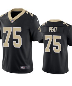 Andrus Peat New Orleans Saints Black Vapor Limited Jersey - Robokeg