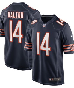 Andy Dalton Chicago Bears Game Player Jersey - Navy Nfl - Robokeg