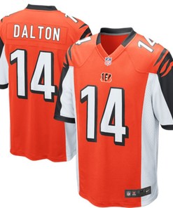 Andy Dalton Cincinnati Bengals Nike Alternate Game Jersey - Orange - Robokeg