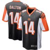 Andy Dalton Cincinnati Bengals Nike Player Game Jersey - Black - Robokeg