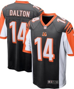 Andy Dalton Cincinnati Bengals Nike Player Game Jersey - Black - Robokeg