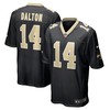 Andy Dalton New Orleans Saints Game Player Jersey - Black Nfl - Robokeg