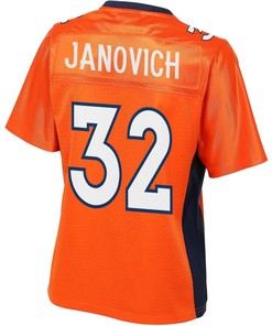 Andy Janovich Denver Broncos Nfl Pro Line Womens Player Jersey - Orange - Robokeg