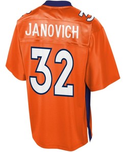 Andy Janovich Denver Broncos Nfl Pro Line Youth Player Jersey - Orange - Robokeg