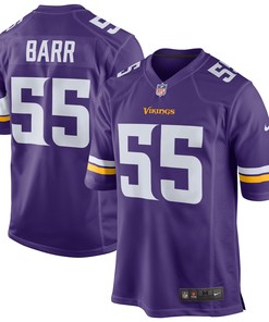 Anthony Barr Minnesota Vikings Game Jersey - Purple Nfl - Robokeg