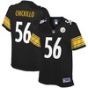 Anthony Chickillo Pittsburgh Steelers Nfl Pro Line Womens Player Jersey - Black - Robokeg