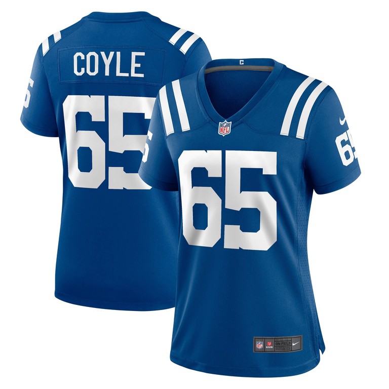 Anthony Coyle Indianapolis Colts Womens Game Jersey - Royal Nfl - Robokeg