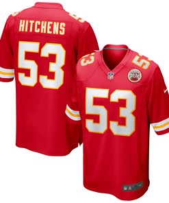 Anthony Hitchens Kansas City Chiefs Game Jersey - Red Nfl - Robokeg