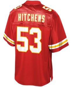 Anthony Hitchens Kansas City Chiefs Nfl Pro Line Team Color Player Jersey - Red - Robokeg