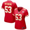 Anthony Hitchens Kansas City Chiefs Womens Game Jersey - Red Nfl - Robokeg