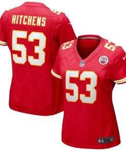 Anthony Hitchens Kansas City Chiefs Womens Game Jersey - Red Nfl - Robokeg