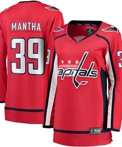Anthony Mantha Washington Capitals Fanatics Branded Womens 2017/18 Home Breakaway Replica Jersey - Red Nhl - Robokeg