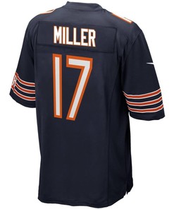 Anthony Miller Chicago Bears 2018 Nfl Draft Pick Game Jersey - Navy - Robokeg