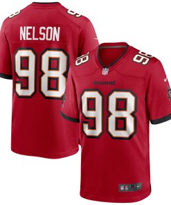 Anthony Nelson Tampa Bay Buccaneers Game Jersey - Red Nfl - Robokeg