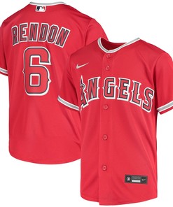 Anthony Rendon Los Angeles Angels Alternate Replica Player Jersey - Red Mlb - Robokeg