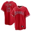 Anthony Rendon Los Angeles Angels Alternate Replica Player Name Jersey - Red Mlb - Robokeg