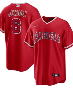 Anthony Rendon Los Angeles Angels Alternate Replica Player Name Jersey - Red Mlb - Robokeg