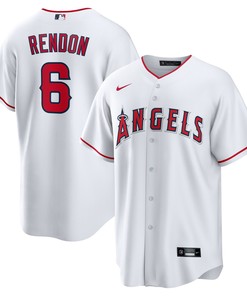 Anthony Rendon Los Angeles Angels Home Replica Player Name Jersey White Mlb - Robokeg