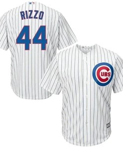 Anthony Rizzo Chicago Cubs Cool Base Player Jersey - White - Robokeg