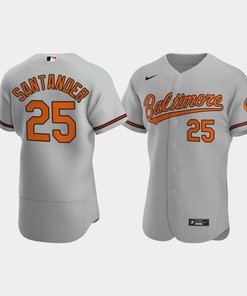 Anthony Santander 25 Baltimore Orioles Gray Road Jersey - Robokeg